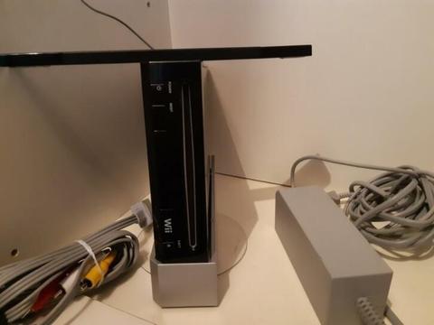 Complete zwarte Wii excl controller