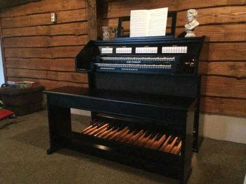 orgel mat zwart Johannus Domus orgel spuiten alle kleuren