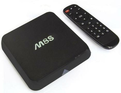 M8S Android TV Mediaspeler HEVC Kodi Popcorn Player