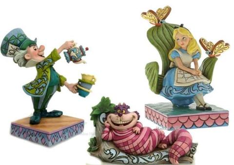 Alice Trilogie Jim Shore Disney Traditions 6001272, 73 en 74