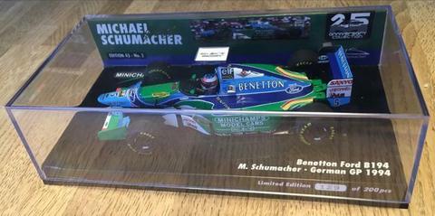 Michael Schumacher - 1:43 Minichamps - Benetton B194 200pcs