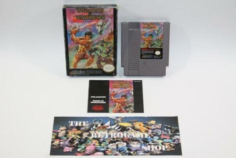 Wizards & Warriors ( Condition 7.2 ) (Nes Games CIB)