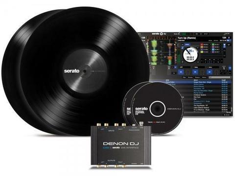 Denon DJ DS1 digitale Serato DVS vinyl audio interface