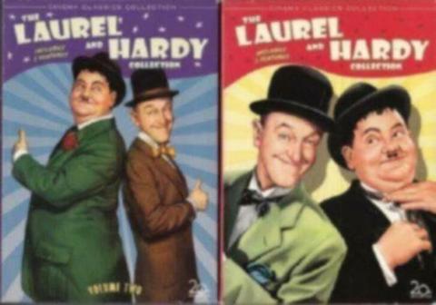 Laurel en Hardy 2 DVD Boxen (6 DVD's)