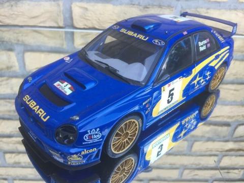 SUBARU NEW AGE IMPREZA WRC BURNS RALLY PORTUGAL 2001 AUTOart