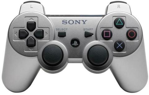Sony Dual Shock PS3 Controller Silver