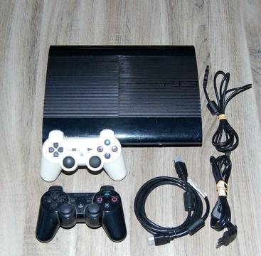 Sony Playstation 3 Slim * 2 controllers * 500 GB * 4.82 #022