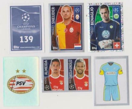 Topps stickers Champions League 2015-2016