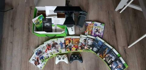 Xbox 360 + veel spellen én Kinect