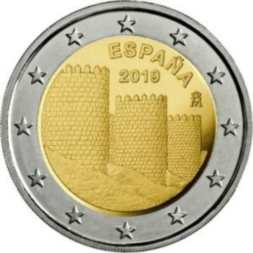 281 verschillende speciale € 2 munten UNC v.a. € 2,75