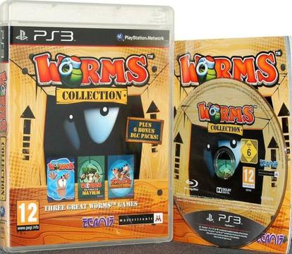 Worms Collection PS3 12+ #W08a