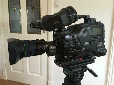 Sony broadcast camera PDW-700 (PDW700) XDCAM met Canon lens