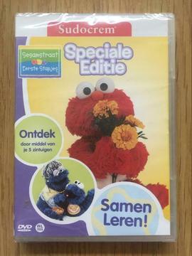 Nieuw - DVD Sesamstraat - De Zintuigen Elmo Koekiemonster