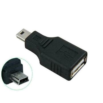 USB (female) naar Mini USB (male) Adapter