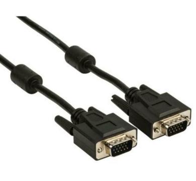 VGA kabel ( beeldschermkabel ) 1.8mtr Tevens: Cat5 kabels