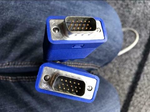 VGA kabel. 15 pins. Nieuw