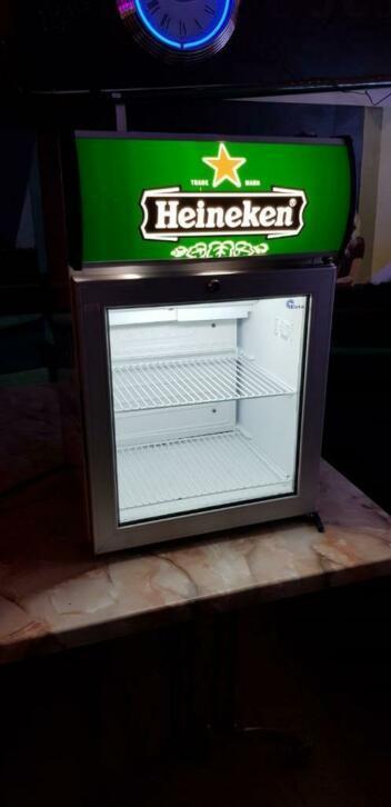 Heineken bier glasdeur koelkast €225,