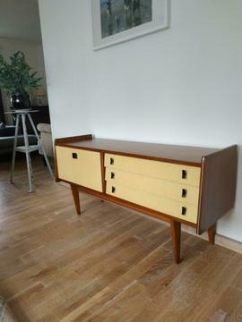 Vintage Retro Dressoir Lowboard Wandmeubel jaren 50/60