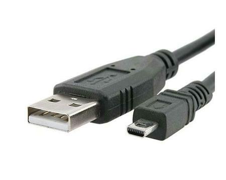 USB Data Kabel voor de Nikon Coolpix S3300 (UC-E6 / UC-E16 /