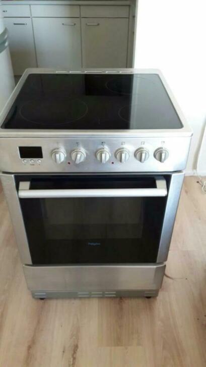 RVS Pelgrim keramisch fornuis met grill en hete lucht oven!!