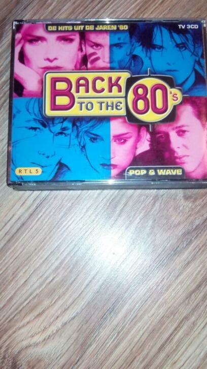 Back to the 80's - Pop & Wave (3cd box) Zeer goed