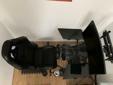 Obutto R3volution Racing Simulator Cockpit / Race stuur, ped