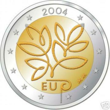 Alle speciale 2 Euro munten op een pagina met prijzen erbij