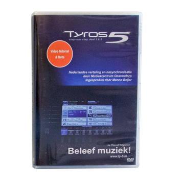 Yamaha Tyros 5 dubbel-DVD Stap voor Stap deel 1 en deel 2