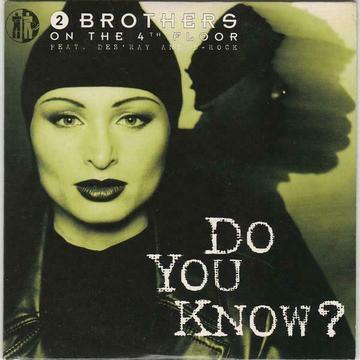cd single card - 2 Brothers On The 4th Floor - Do You Know?