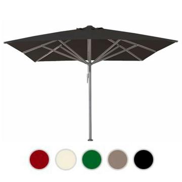 Professionele parasol in het vierkant of rond. Div. kleuren