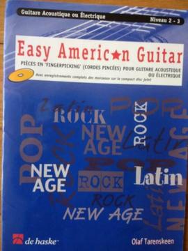 Easy American Guitar +cd (ook TAB)- fingerpicking-LEUK