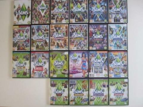 Complete collectie Sims 3! Ook los te koop!