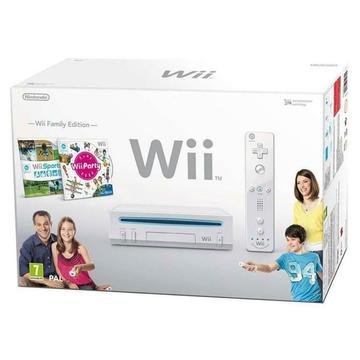 Nintendo Wii - Familie Edition (in doos)