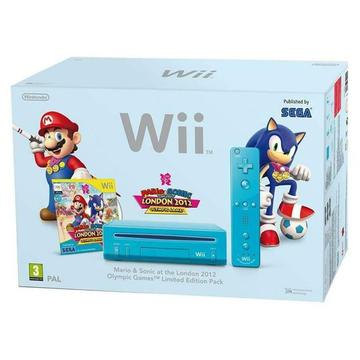Nintendo Wii - Limited Edition - Blauw (in doos)