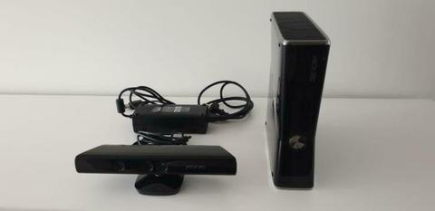 Box 360 S Console met adapter EN/OF Kinect Sensor XBox 360
