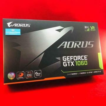 Gigabyte Aorus Geforce GTX 1060 6GB Videokaart|NIEUW IN DOOS