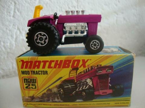Matchbox #25 Mod Tractor superfast 3INCH