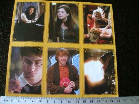 6x panini sticker harry potter and the half-blood prince