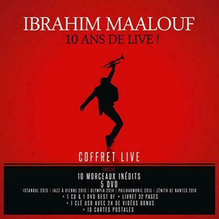 cd box - Ibrahim Maalouf - 10 Ans de Live !