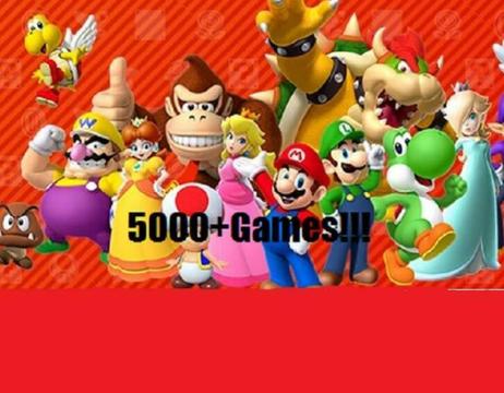 Nieuw!!! voor de kids of hardcore Nintendo gamers.5000 Games