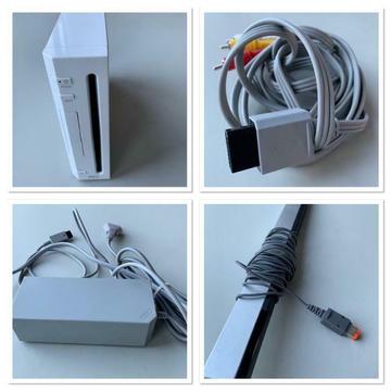 Originele Wii console/av/ac/kabel/voeding/sensor balk/stroom