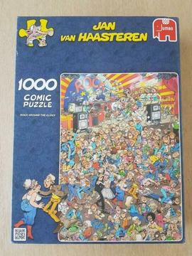 Diverse Jan van Haasteren puzzels 1000, 1500 en 2000 stukjes