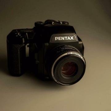 asahi pentax 645n 120 film slr camera