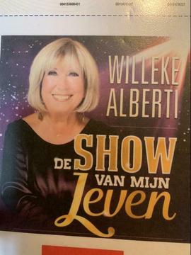 1 kaart Show Willeke Alberti te koop