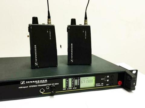 Sennheiser SR3054 100mW IEM in-ear, 2x EK3053 662 - 686 mhz