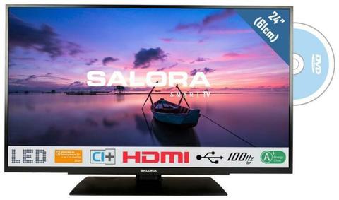 Salora 6500 series 24HDB6505 tv 61 cm (24) HD Zwart