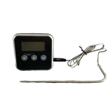 ThatLyfeStyle Thermometer Wit & Zwart - Vleesthermometer