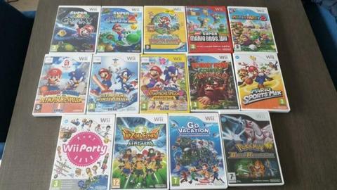 Games voor Nintendo Wii: Mario, Donkey Kong, Pokémon