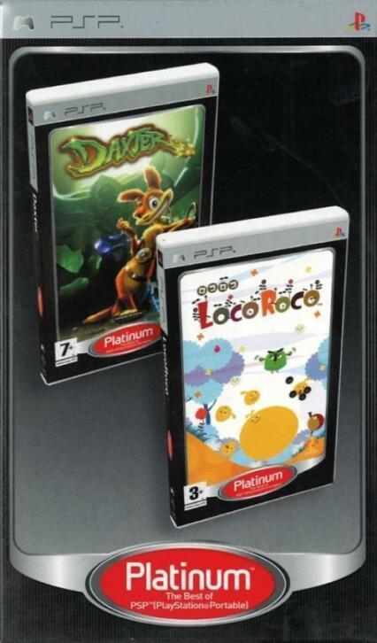 Twinpack Daxter / Loco Roco (platinum) (Sony PSP)