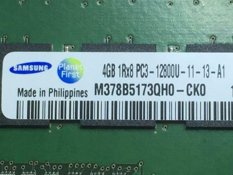 Samsung DDR3 4Gb.DIMM 240p. Memory 1600Mhz